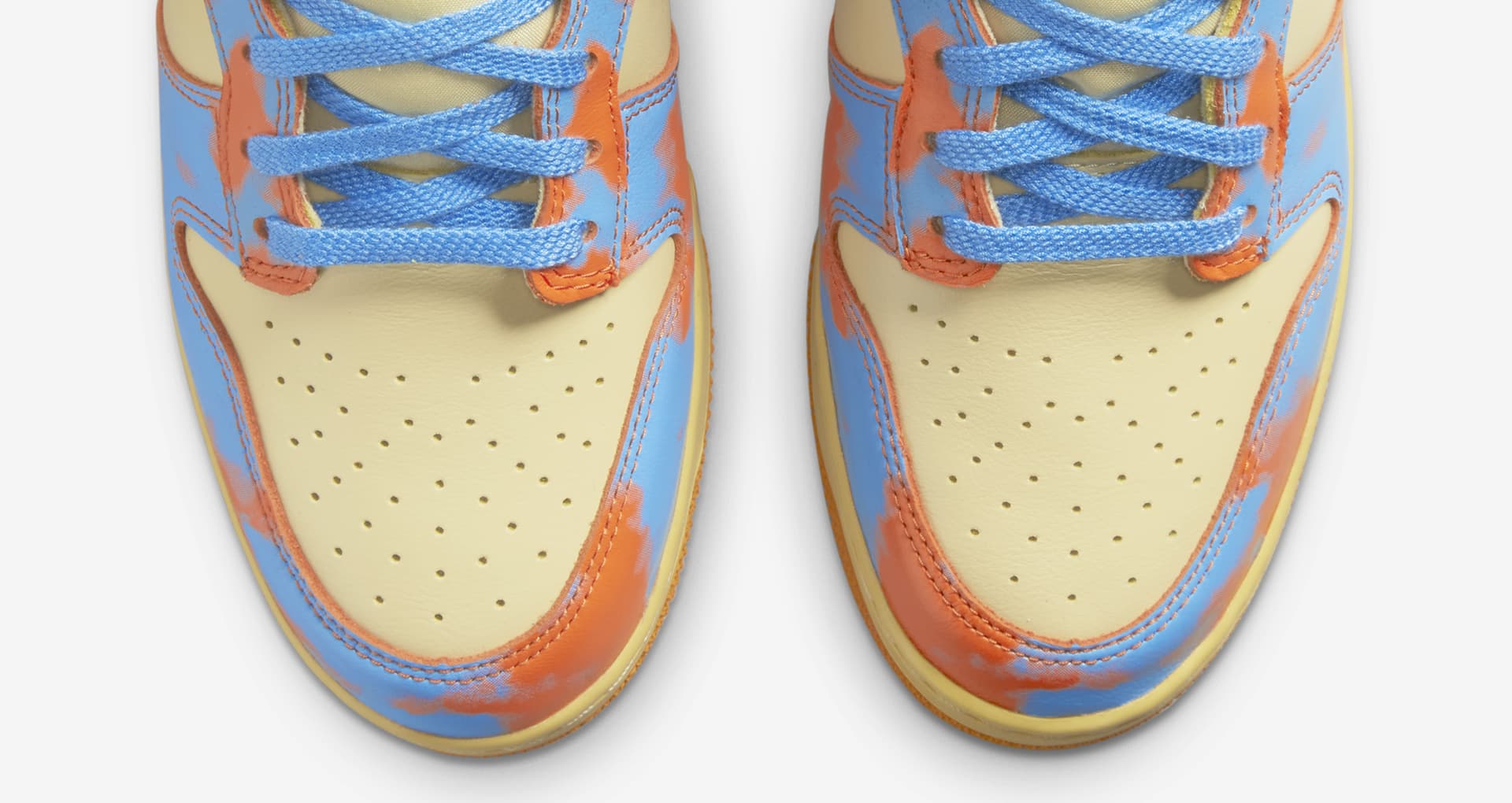 acid wash dunk orange